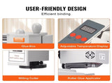 Thermal Machine, 400 Sheets Capacity Hot Glue Machine, Thermal Book Binder 50mm V952-JZJ20500Z126KS8FHV3