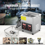 Ultrasonic Cleaner with Digital Timer & Heater, Professional Ultra Sonic Jewelry Cleaner, Stainless V952-SXCSBQXJ2L00KDK76V3