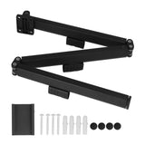 Laundry Drying Rack Retractable 3 Folding Wall Mounted Clothes Drying Rack for Entrance Bedroom V1294-YM3112220069411-0421