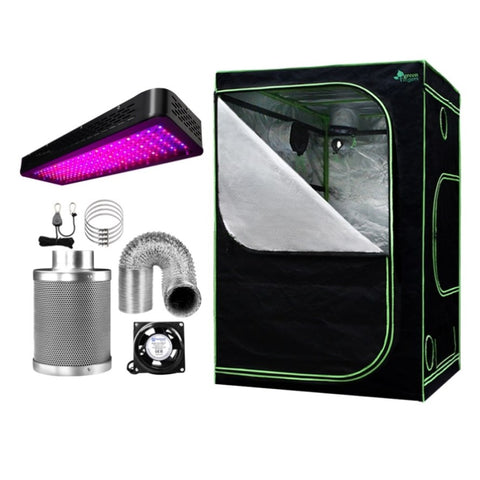 Green Fingers Grow Tent Light 150x150x200CM 2000W LED 4" Vent Fan,Green Fingers Grow Tent Light GT-TLK-150X150X200-2000-4IN