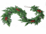Simulated Artificial Green Plants Leaves Rattan Strips Fake Vine Garland Hanging Decor for Home V1369-AZ3-W-11208