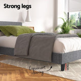Artiss Bed Frame King Single Size Grey NEO BFRAME-E-NEO-KS-GY-AB
