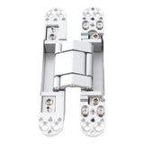 Hidden Door Hinge Zinc Alloy 3 Way Adjustable 180 Degree Swing Quiet Invisible Concealed Hinge for V1294-YM0901-3114240080911