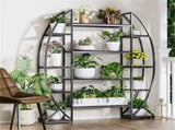 8 Tier Jumbo Plant Stand Vase Shape Flower Bonsai Pot Display Rack Indoor Outdoor V767-HJ-ZM1376