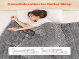 Weighted Blanket, 9 kg, 1524 x 2032 mm Queen Size, Sherpa Fleece Heavy Blanket with Glass Beads, V952-JZMTYGRTHRT2DXUNJ001V0