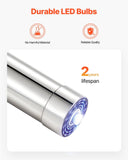 UV Water Purifier, 8W 1GPM, 220V Versatile Ultraviolet Water Purifier Filter with Stainless Steel V952-SJHXTUV8W1GPFDJEJV3