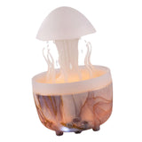 Mushroom Rotating Raindrop Humidifier 300ml Aromatherapy Essential Oil Diffuser with 7 Color Night V1294-YM0901-3113240348013