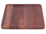 Walnut Service Plate Square Decoration Fruit Food Dessert Plate Tray Wooden BBQ Plate34x23x2 V1294-YM0718-3111200300913