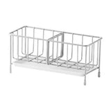 Stainless Steel Storage Rack - Multifunctional Kitchen Organizer with Non-perforated Countertop V1369-AZ3-W-15490