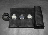 Leather Travel Watch Roll-Watch Case Display Organizer and Storage for 6es, Gift Accessory for V1192-AZ-W-3570