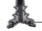 Transparent Acrylic Bedside Table Lamp Contemporary Baroco Style Reading Desk Light Nightstand Lamp V1294-YM0901-3119240097611
