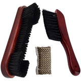 Billiards Pool Table and Rail Brush Set with Cloth Cue Shaft Slicker V1192-AZ-W-17369
