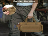 14 Inch Tool Bag Wide Mouth Tool Organizer with Adjustable Shoulder Strap & Ergonomic Handle Large V1192-AZ-W-32219