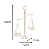 French Provincial Decorative Scale / Pillar Candleholder 58cm V637-37087CDL