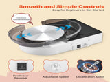 Mini Pottery, 158 mm Turntable, Forward and Reverse Rotation, Adjustable Speed, Electric Clay V952-ETLPJFXBSWJBCWB9P001V3