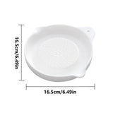 Advanced Ceramic Grater Plate, Ceramics Grater for Ginger, Garlic, Onion, Cheese, Lemon, Chocolate, V1370-AZ4-21017