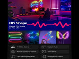 RGB Light Strip BT Pickup Sound Ambient Light Colorful DIY Modeling Flexible Silicone Light Strip V1294-YM0901-L6777EU-1