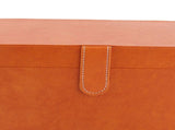 Hair Styling Tool Storage Bag Splash Proof Scratch Proof PU Leather Portable Hair Dryer Carrying Bag V1294-YM0901-3117240299512