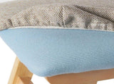 Levede Foot Stool Ottoman Footrest With Washable Cover,Living Room,Natural HH1004-NT-AU
