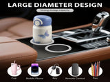 2Pcs Drop-in Cup Holder Rust Resistance Automotive Cup Holders Long Lasting Durability for Dining V1366-AZ2-W-15023