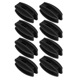 100PCS Electric Fence Insulator Weather Resistant ABS Square Tube Post Insulator for Steel Wire V1294-YM0717-3111220228812