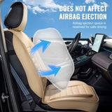 Seat Covers, Universal Car Seat Covers Front Seats, 2pcs Faux Leather Seat Cover, Semi-enclosed V952-ZTMSPGQHGTYX33H2BV0