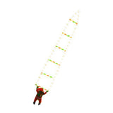 5.58ft Ladder Light with Santa Multifunctional Colourful Energy Saving LED Ladder Xmas Light for V1294-YM0901-3115240087911