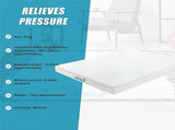 King Green Tea Memory Foam Mattress Cooling Comfort with CertiPUR-US Certified Foam V63-826561
