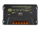 20A Solar Charge Controller for 12V/24V Solar Panel System Solar Panel Regulator with USB Port V1294-YM0901-H38313-20A