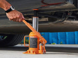Hydraulic Jack, 12 Ton Capacity, 205-400 mm Lifting Range, Heavy Duty Welded V952-PSQJDCSSDS12CVWP6001V0