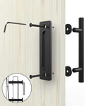 12" Barn Door Handle Sliding Flush Pull Wood Door Gate Hardware Stainless Steel V201-W12080530