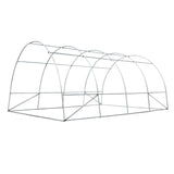 Green Fingers Greenhouse 4x3x2M Walk in Green House Tunnel Plant Garden Shed Dome GH-POLY-E-40X30-D-GR
