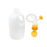 Men's Potty with Lid and Funnel, Portable Pee Bottle for Men, 1700ml Large Capacity Male Reusable V1366-AZ2-W-25364