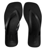 ARCHLINE Breeze Arch Support Orthotic Thongs Flip Flops Arch Support - Black - 36 EUR V563-ARB001-BLK-36