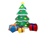 Inflatable Xmas Tree with LED Light Quick Inflation Soft Warm Lighting Blow Up Xmas Tree Holiday V1294-YM0901-3111240246511
