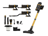 DEVANTI 30000Pa Cordless Stick Vacuum Cleaner 4-in-1 Handheld Vac, Gold VAC-CL-G60-GD