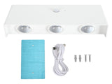 Battery Operated Wall Sconce Rechargeable Motion Sensor Indoor Wall Lights LED Magnetic Up Down Wall V1294-YM0901-3119240058512
