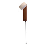 LED Wall Sconce Oak Wood Travertine Stone Modern Rotatable Wall Light Fixture Art Decor for Entryway V1294-YM0901-3119250058412