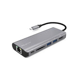 mbeat Elite USB Type-C Multifunction Dock - USB-C/4k HDMI/LAN/Card Reader/Aluminum V1202-V2-USMB-MB-UCD-01