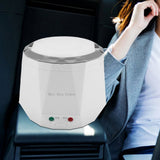 12V 100W 1.3 L Electric Portable Multifunctional Rice Cooker Food Steamer for Car White V1294-YM0901-JY12965-01