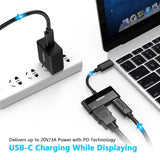 CHOETECH HUB-M03 USB-C To HDMI Adapter with 60W PD Charging Port V28-ELECHOHUBM03