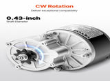 250W Electric Powerful DC Motor Kit - 24V 2700rpm Brushed Motor with Upgraded Speed Controller, V952-ZLWSDJTJ250W1R9B9V9