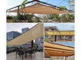 Rectangular Shade Net, Outdoor Lightweight Shade Cloth for Awning Pool Garage, Shade Cloth with V1237-ZY-528-291