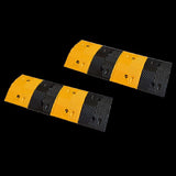 Pair of 1m Long 60T Load Rubber Speed Bump Hump Modular Speed Humps Road Hump V63-824161