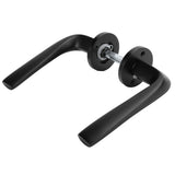 Entry Door Handle Lock Locking Lever Handle Set Reversible for Right Left Sided DoorsI Style V1294-YM0721-3114200099012