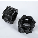 A pair of Olympic bar lock heads, plastic lock for barbell plates, 50MM V1192-DRO-0006