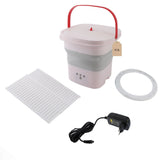 10.5L Small Washing Machine Fully Automatic Blue Lighting Deep Cleaning Foldable Washer for V1294-YM0901-3113240115414