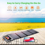 CHOETECH SC005 22W Portable Waterproof Foldable Solar Panel Charger V28-ELECHOSC005