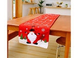 Xmas Table Runner Santa Pattern Cover-Red Santa V1263-JX-750