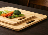 6 Pcs Bamboo Cheese Cutting & Serving Board Set Moso Bamboo, Reversible, BPA-Free V1181-KC0010X2